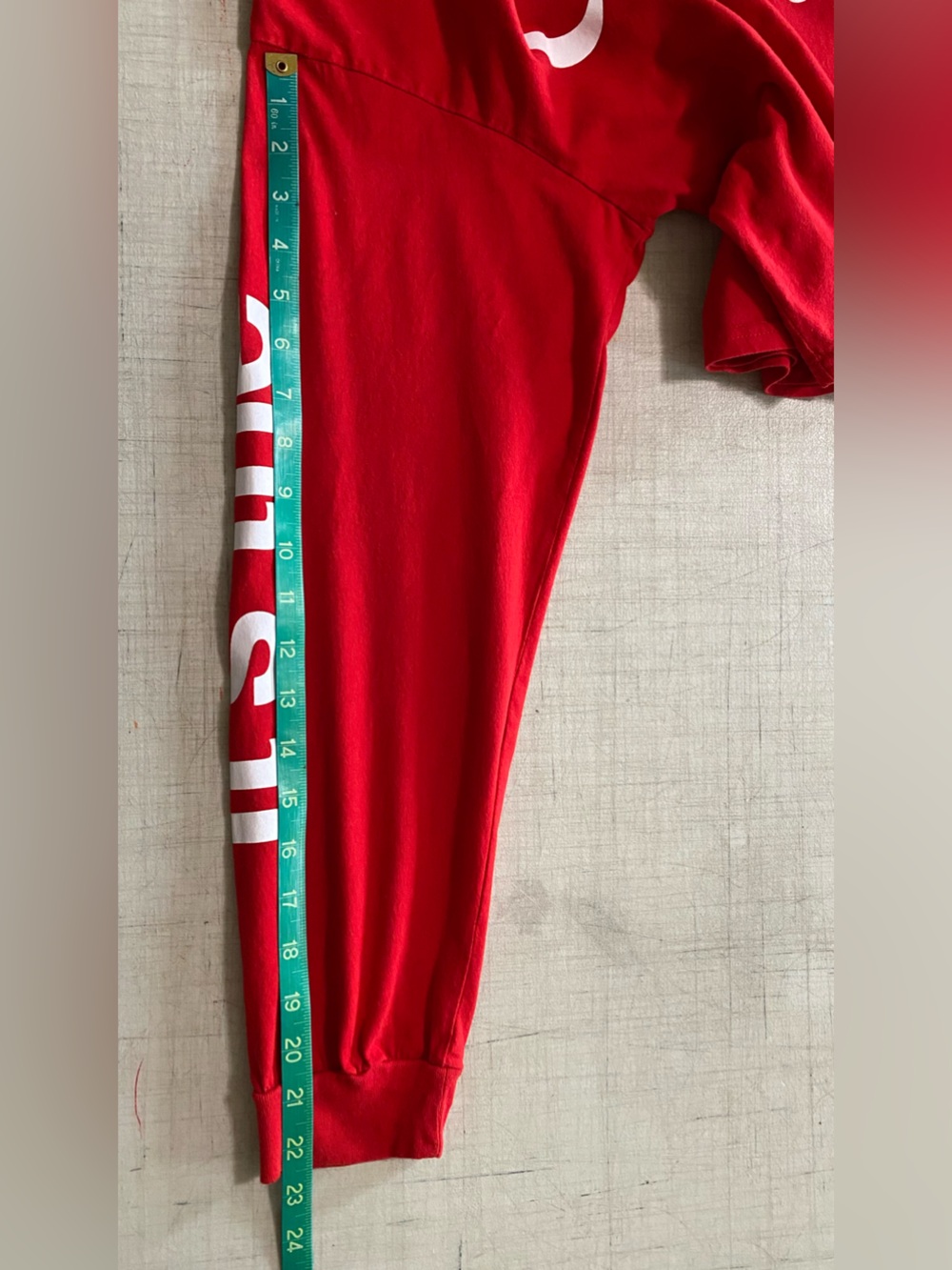 Coca-Cola Red Long Sleeve Logo Tee with White Script - Picture 8 of 8